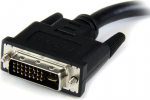 20 cm DVI į VGA adapterio laidas - M/F - Juodas - DVI-I į HD15 keitiklis 20 cm - M/F - DVIVGAMF8IN