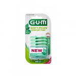 Guminiai tarpdančių &scaron;epetėliai GUM SoftPicks Comfort Flex Mint 40 vnt