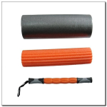 Masažo volelis HMS 3in1 FS105, juodas/oranžinis