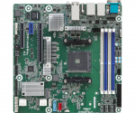 Pagrindinė plok&scaron;tė ASRock X570D4U-2L2T/BCM, Micro ATX, AM4, DDR4