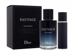 Rinkinys Christian Dior Sauvage EDP vyrams: kvapusis vanduo 100 ml + mini 10 ml