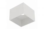 Sakura lubų &scaron;viestuvas, ES111, GU10, 120x85 mm, IP20, baltas