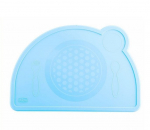 Silikoninis neslystantis padėkliukas Chicco, mėlynas