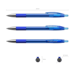 Gelinis ra&scaron;iklis ERICH KRAUSE R-301, 0.4 mm, mėlynas