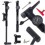 L-BRNO Dviračių pompa su manometru, rankena