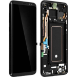 LCD ekranas - SAMSUNG - Galaxy S8 Plus - Juodas - Pilnas blokas - Originalus jutiklinis