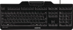 CHERRY Klaviatūra KC1000SC W - USB - QWERTY Tarptautinė - Juoda