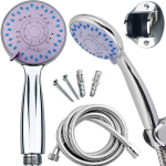 Du&scaron;o galvutė - ragelis su 4 pur&scaron;kimo režimais, sidabrinė