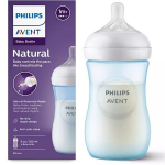 Buteliukas Philips Avent Natural Response, mėlynas, 1 mėn+, 260 ml