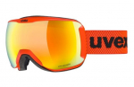 Slidinėjimo akiniai Uvex Downhill 2100 CV, oranžinė/raudona