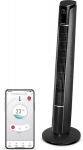 Bok&scaron;tinis ventiliatorius Sencor SFT 4207BK SmartBreeze Wi-Fi, App, Touch control, Timer, remote