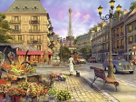 Dėlionė su Paryžiumi Ravensburger Vintage Paris, 1500 d.