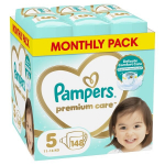 Sauskelnės Pampers Premium Protection 5 (11-16 kg), 148 vnt.