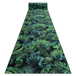 Rugsx kiliminis takas Monstera 100x190 cm