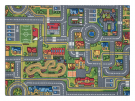 Rugsx kiliminis takas Rebel Roads City life 97 95x200 cm