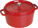 Apvalus ketaus puodas STAUB 40509-861-0 - raudonas 8,35 ltr