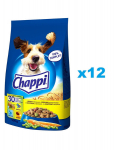 Chappi suaugusiems &scaron;unims su pauk&scaron;tiena, 12x500 g