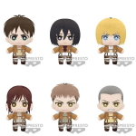 Parodos dalyvis 9 pliu&scaron;iniai žaislai Attack on Titan Series 1 Tomonui 15cm asorti