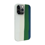 Evelatus Silikoninis dėklas Apple iPhone 14 Pro Daugiaspalvis Žalias