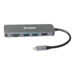 Tinklo Adapteris - D-LINK DUB-2327 Medienkonverter 175x92x32mm Pilkas