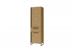 Spintelė ADRK Furniture Aria, ruda/juoda