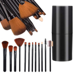 Makiažo &scaron;epetėlių rinkinys Verk Group Professional Makeup Brushes, moterims, 12 vnt.
