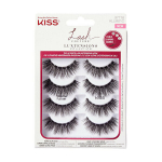 Priklijuojamos blakstienos Kiss LuXtension Multipack Volume