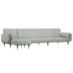 Sofa-lova vidaXL, pilka