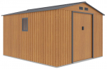 Sodo namukas Hudson, 9x10, Oak Grey