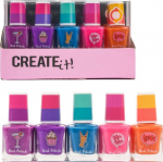 Create It! Rinkinys 5 nagų lakų, keičiančių spalvą