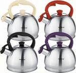 Klausberg KB-7043 sidabrinis arbatinukas, 1.8 L