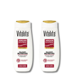 Maitinamasis, atstatomasis plaukų balzamas su arganu Vitelite Argan, 2x250 ml