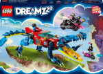 LEGO&reg; DREAMZzz 71458 automobilis krokodilas, žaislas 2 viename, sunkvežimis monstras