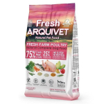 Arquivet pusiau drėgnas maistas &scaron;unims su vi&scaron;tiena ir vandenyno žuvimi, 2.5 kg