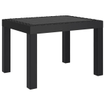 Sodo stalas vidaXL, 59x47x40 cm, pilkas