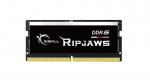 Operatyvioji atmintis (RAM) G.Skill Ripjaws DDR5 SO-DIMM DDR5-4800 CL40-39-39 1.10V 16GB (1x16GB) F5-4800S4039A16GX1-RS