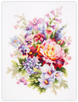 Siuvinėjimo rinkinys Magic Needle Summer Flowers 210-311