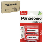 Panasonic Red Zinc R14 elementai, 24 vnt.