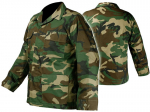 Vyri&scaron;kas kari&scaron;kas džemperis Mil-Tec BDU Rip Stop Sweatshirt, WOODLAND