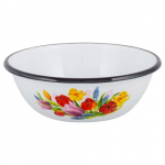 Emaliuotas dubuo, baltas, 4 l.