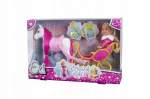 Rinkinys lėlė su arkliu ir priedais Evi Love Princess Ride