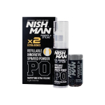 Plaukų formavimo pudra Nishman, 20+20 g.