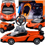 Nuotoliniu būdu valdomas sportinis automobilis