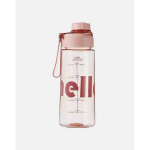 Vandens gertuvė su sieteliu, Hello, 650 ml, rožinė