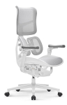 Biuro kėdė YUMISU 1010 ERGO WHITE, balta, ergonomi&scaron;ka, reguliuojama