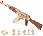 3D Medinis mechaninis konstruktorius GINKLAS AK-47