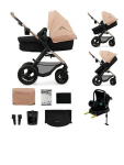 Universalus vežimėlis Kinderkraft Moov 2 Air 4in1, Sand Beige
