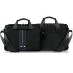 Torba BMW BMCB15COMPVSKL 16" czarny|black Nylon Blue Stripe BMCB15COMPVSKL