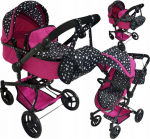 Vežimėlis lėlėms su lop&scaron;iu ir sportine dalimi