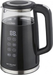 Stiklinis virdulys 1.7 l su skaitmeniniu valdymu Michelino 74357 stiklas/ juodas